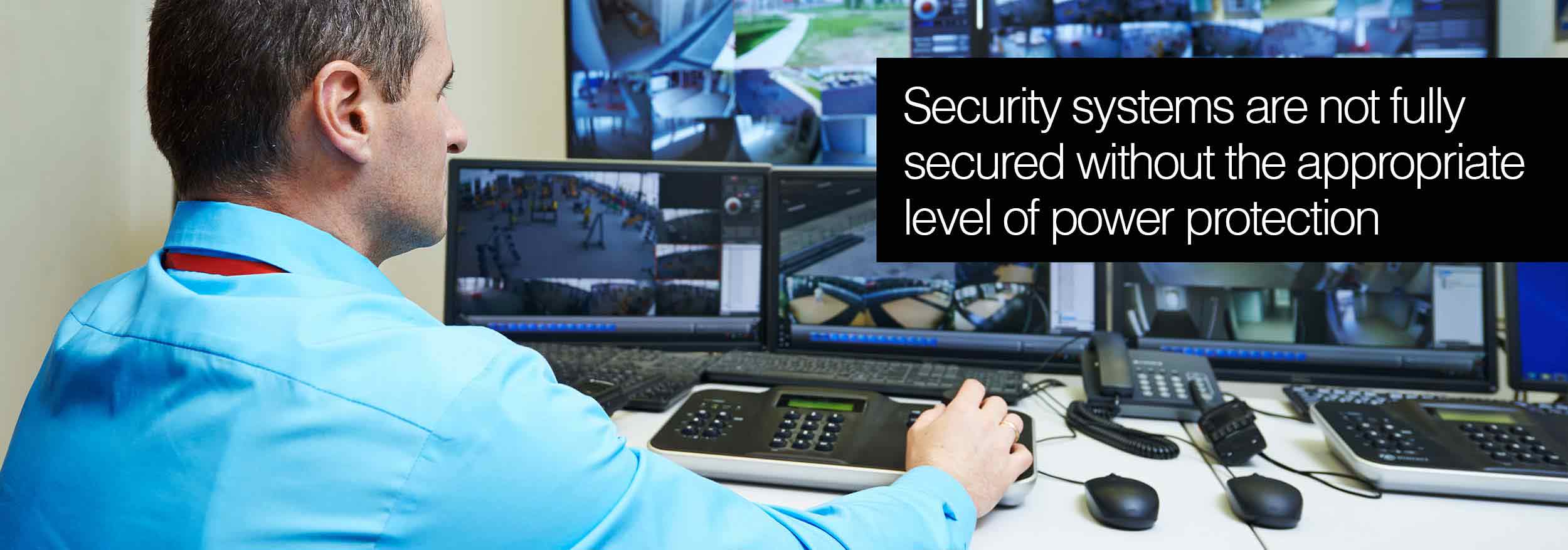 Power Protection for the Security Industry