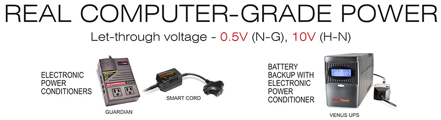 Products with computer-grade filtering