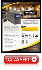 Venus II SBP-TBF UPS Datasheet